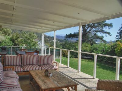 Family-friendly mountain-side home