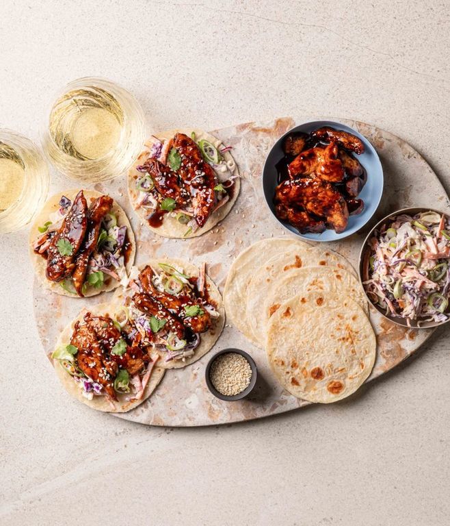 Photo of Asian-style Chicken Pancakes