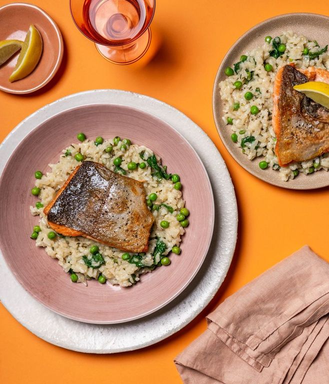 Photo of Trout & Lemony Thyme Risotto