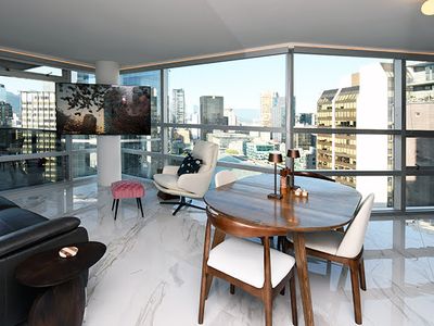 Steam Shower | 75″ TV! | Parking | Heated Floors