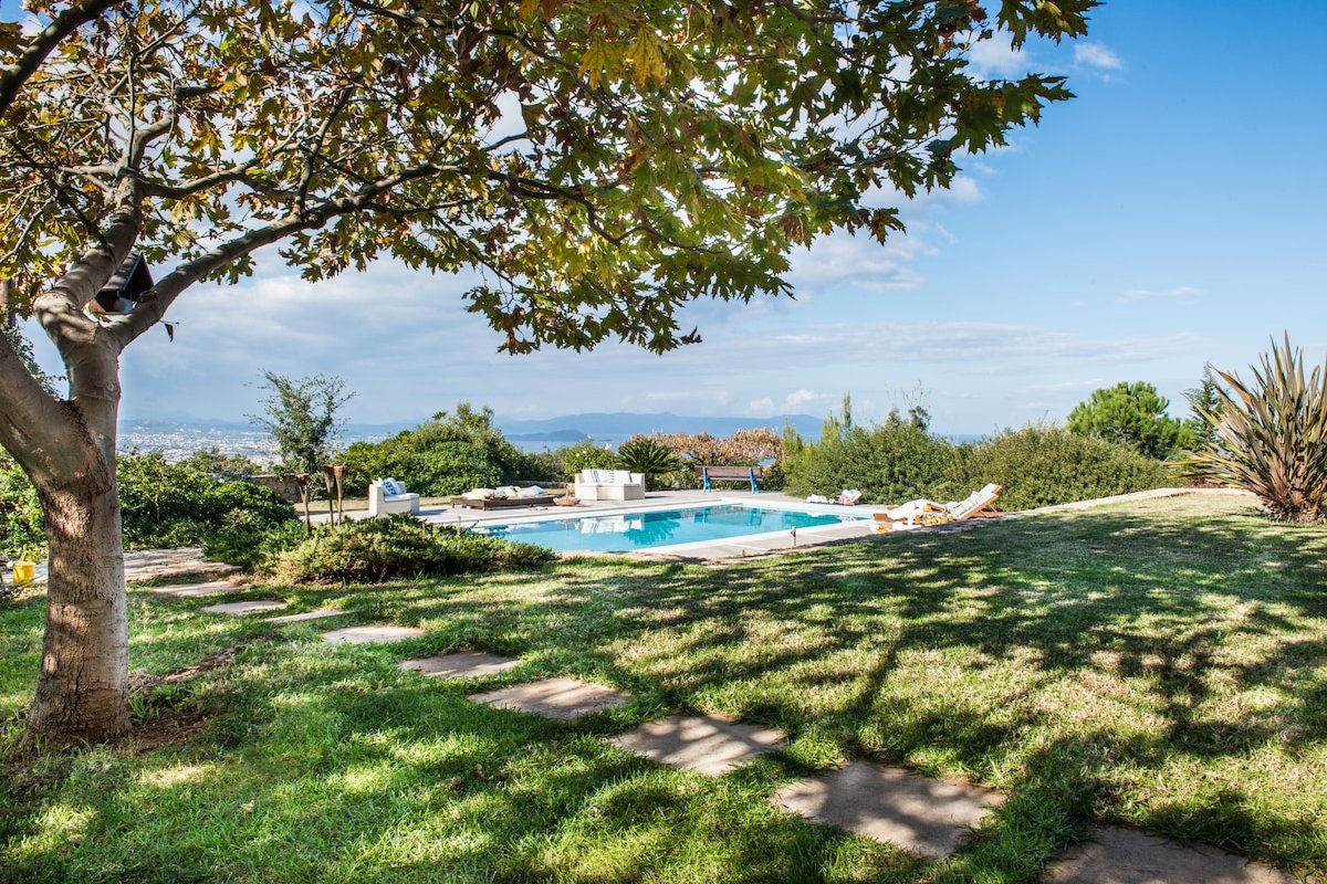 Villa Mariposa – Panoramic view – Near Chania city gallery image 4