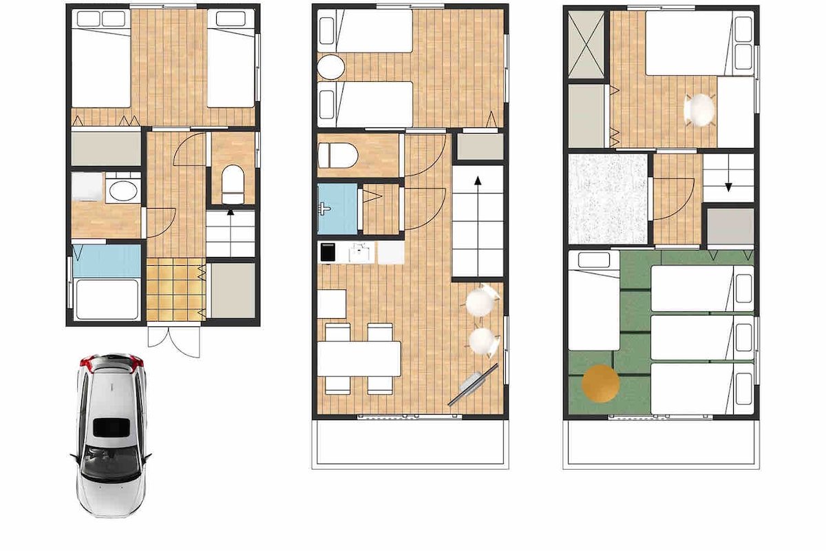 Whole house/ family largegroups Shinjuku /4BR&2BA gallery image 5