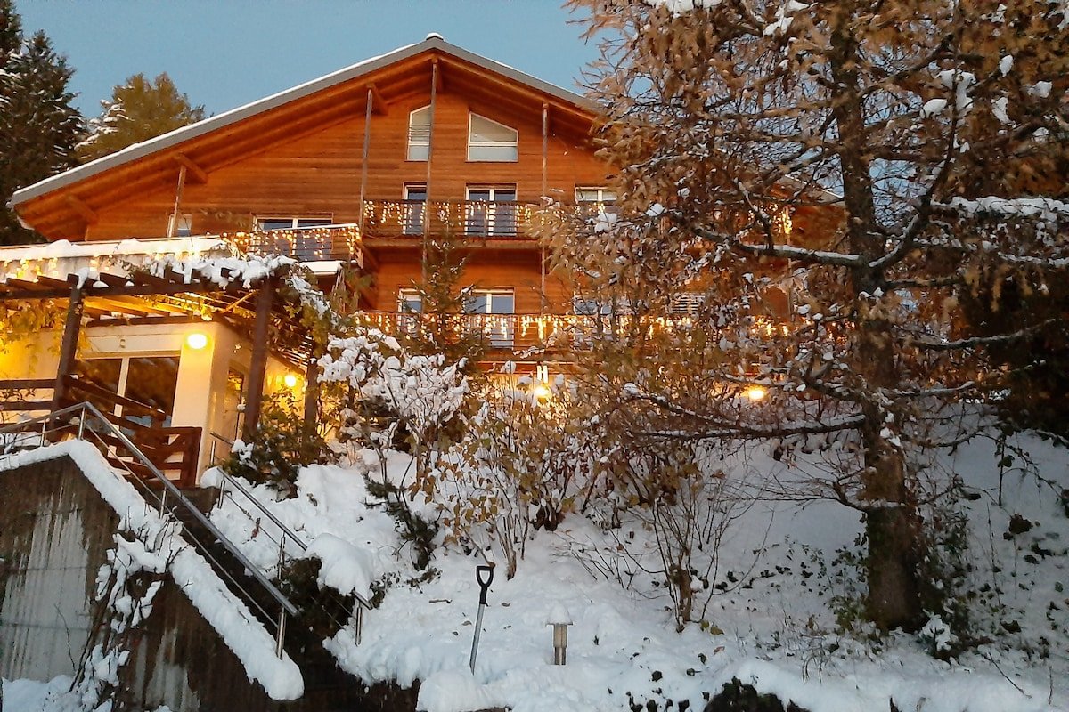 Chalet sur deux étàges privés 260m2 gallery image 2