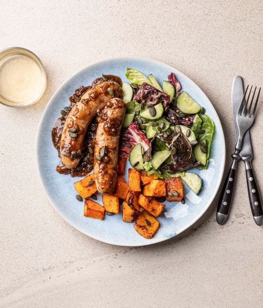 Photo of Classic Pork Bangers & Roast Butternut