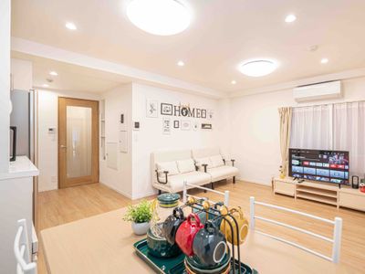 嵐Arashi大塚，公寓楼，JR山手线大塚车站步行1分钟，池袋2分钟，60㎡，两室一厅，全新装修