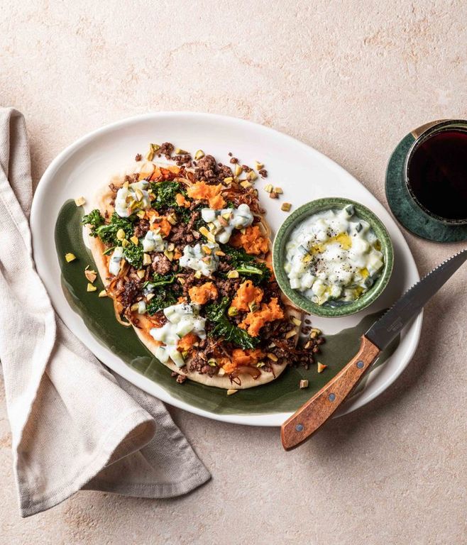 Photo of Middle Eastern Lamb Flatbread