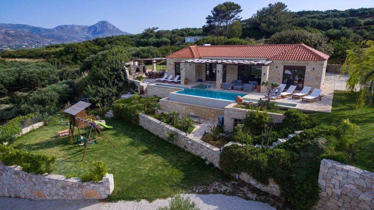 Heated pool+hydro-massage★Sea view★Near Falasarna gallery image 3