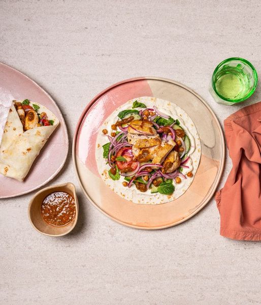 Photo of Chermoula Chicken Wrap