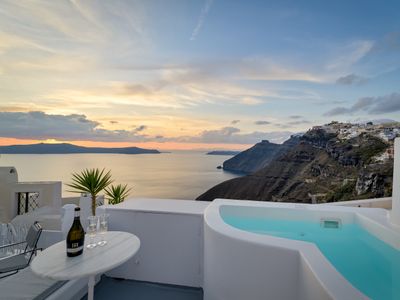 Elegant Duplex | Hot tub | Caldera view| Pool