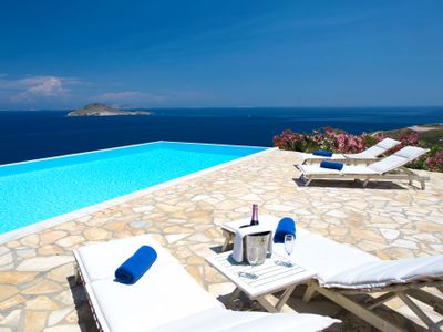 Sea View Villa in Patmos with pool