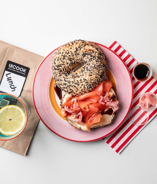 Photo of Sushi-style Trout Bagel