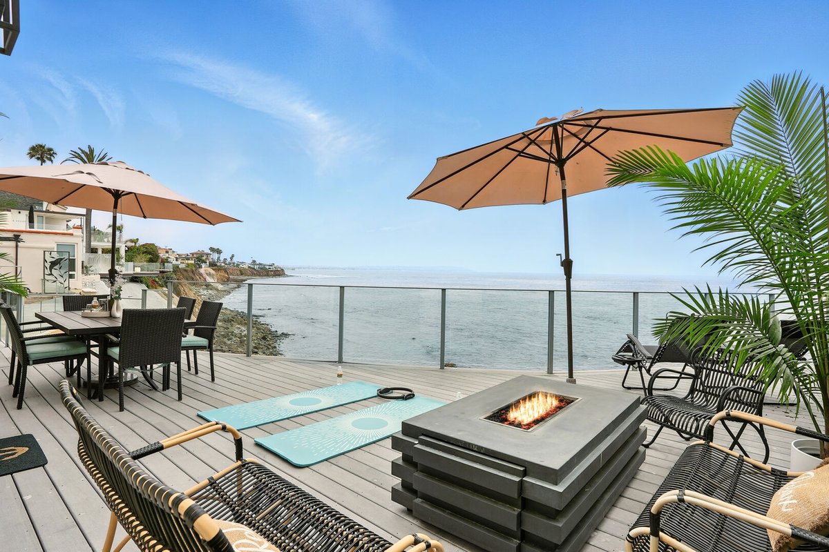 Oceanfront Dream Home | Luxury, Fire Pit, Views