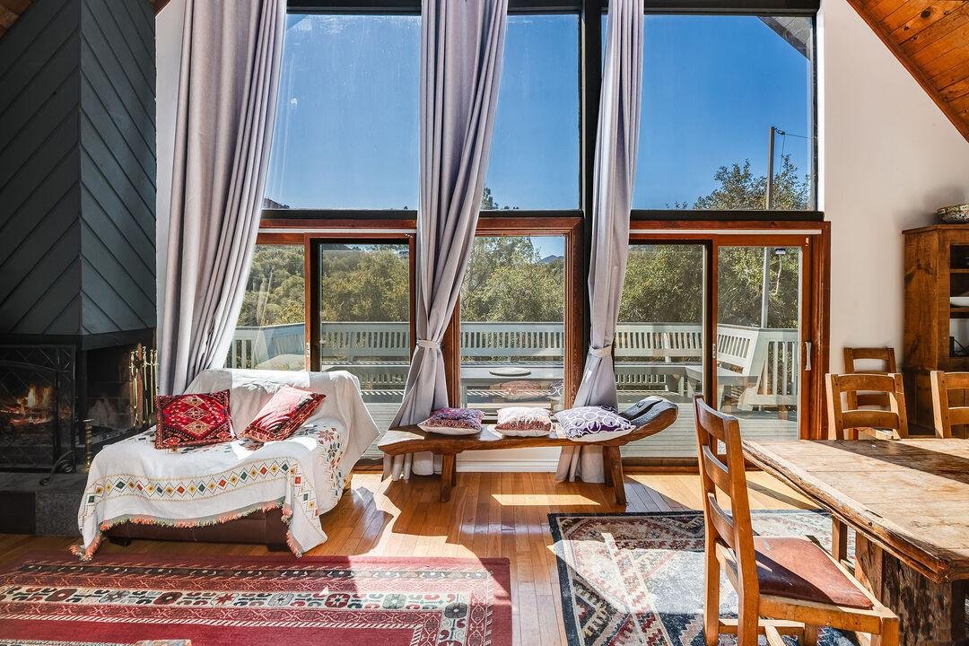 A-frame stunner 4 miles to beach, views, decks gallery image 5