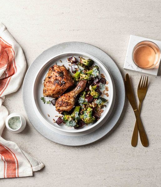 Photo of Thyme-roasted Chicken & Veg