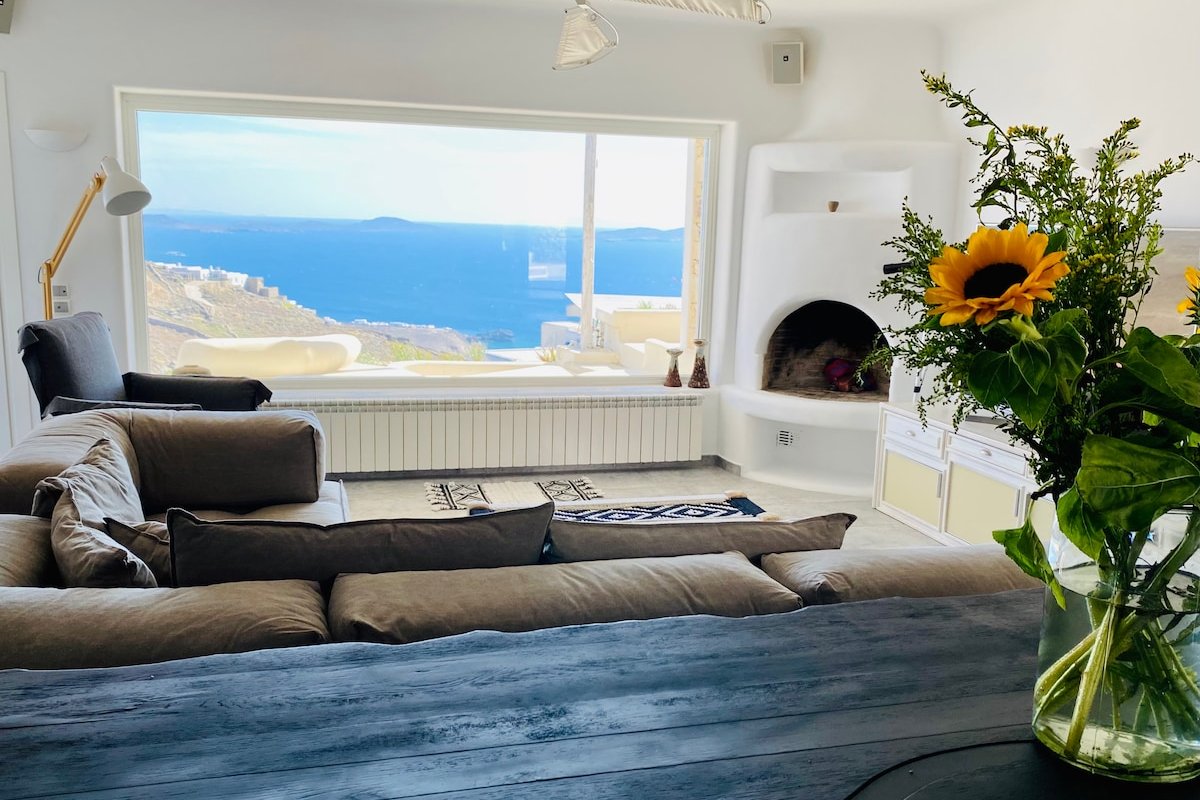 Villa Eleni with Jacuzzi, Sea -Sunset View for 2-8 gallery image 4