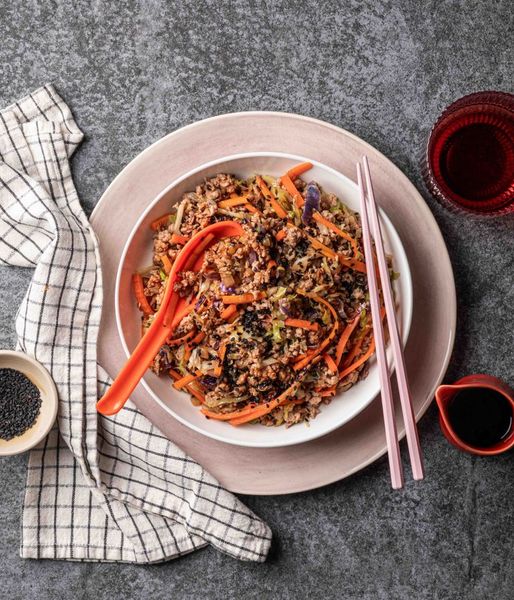 Photo of Sesame-soy Pork Stir-fry