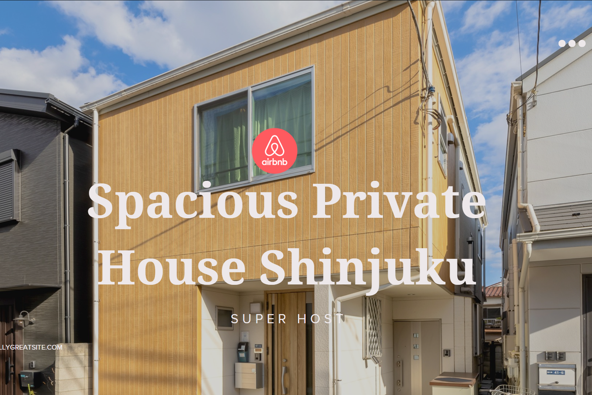Shinjuku Tokyo / 2-Floor Home w / Balcony MAX10ppl