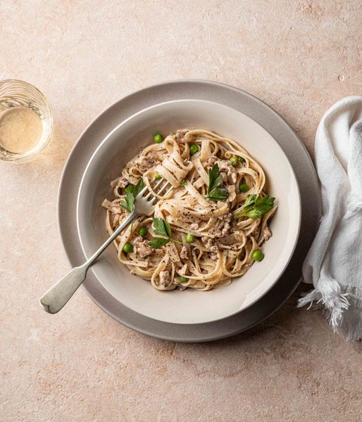 Photo of Parsley, Pea & Chicken Pasta