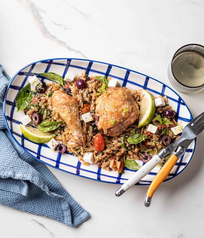 Photo of Zesty Chicken & Veggie Orzo
