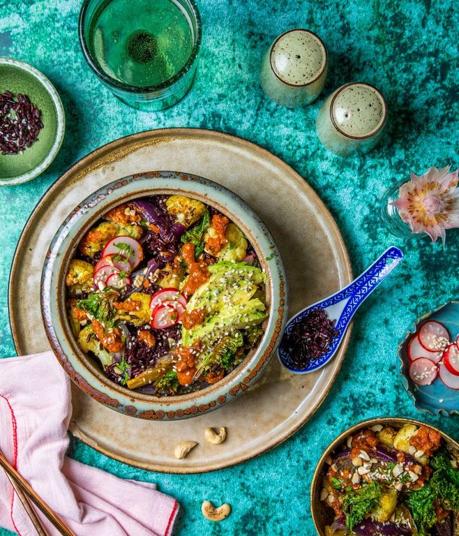 Photo of Rainbow Roasted Buddha Bowl