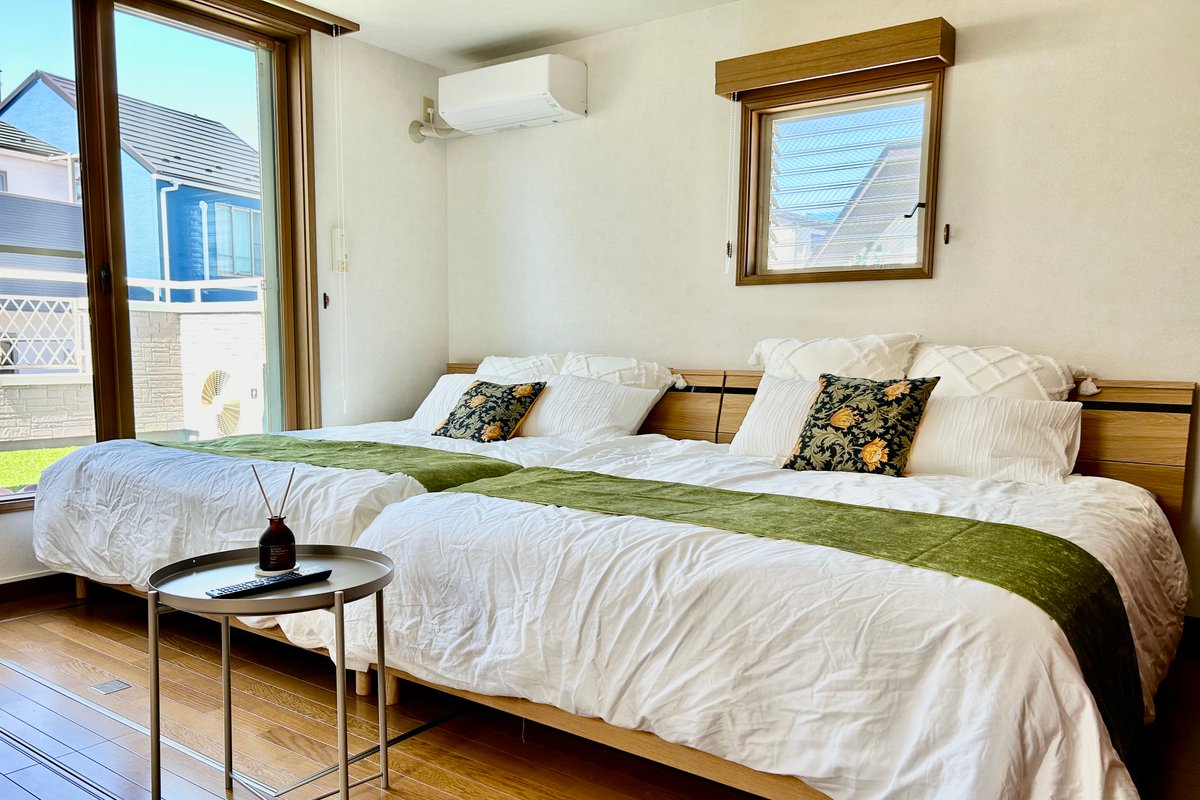 【ロングステイ】JR駒込駅まで徒歩9分／103平米／ステンドグラス／戸建て／3LDK／7beds