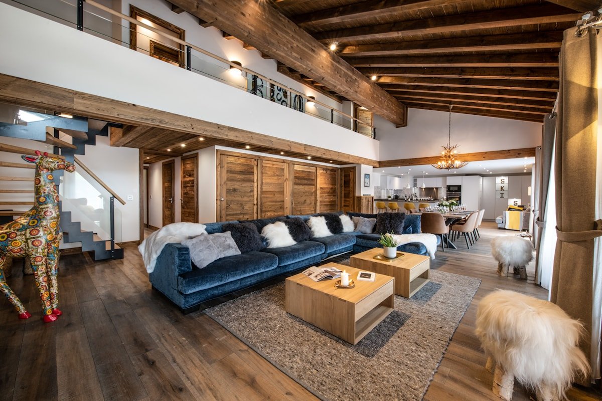 Duplex 9 pers, wifi ,4 chambres,200m pistes! B301