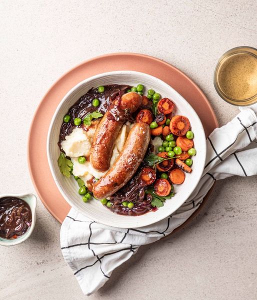 Photo of Classic Pork Bangers & Mash