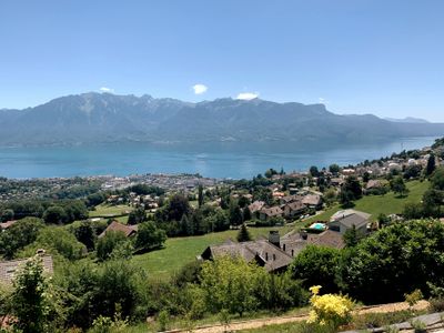 Appartement Moderne vue panoramique près Montreux