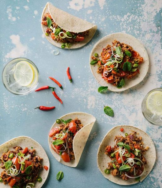 Photo of Smoky Quinoa & Kidney Bean Tacos