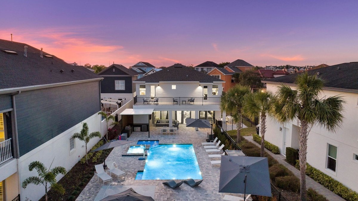 The Azure Haven at Liberty Bluff: Golf View, Pool