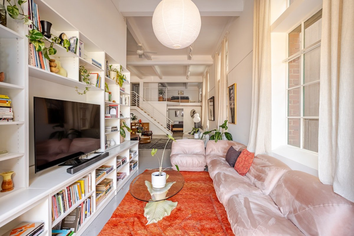 Airy, art-filled Loft in Windsor gallery image 5