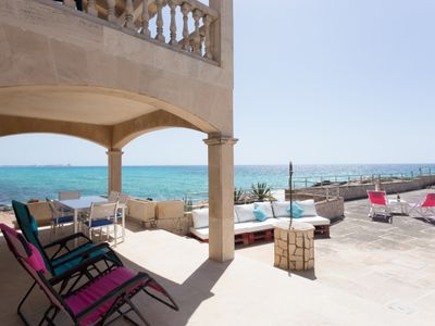 Casa con acceso directo al mar.