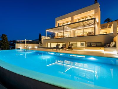 Majo Kyma Villa Sea View-Heated Pool-Gym-Sauna