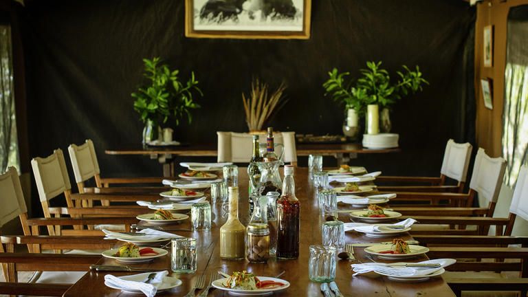 Dining en familia