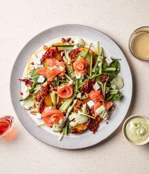 Photo of Trout Salad & Roast Butternut