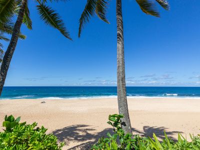 Absolute Beach front home @ Log Cabins Surf break
