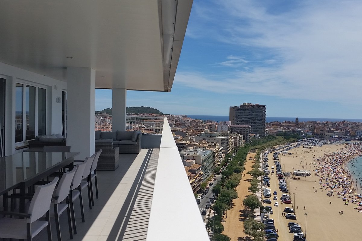 Ático con vistas al mar en Palamós