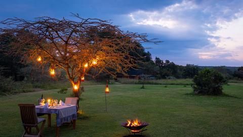 Kicheche Mara North - Private dinner