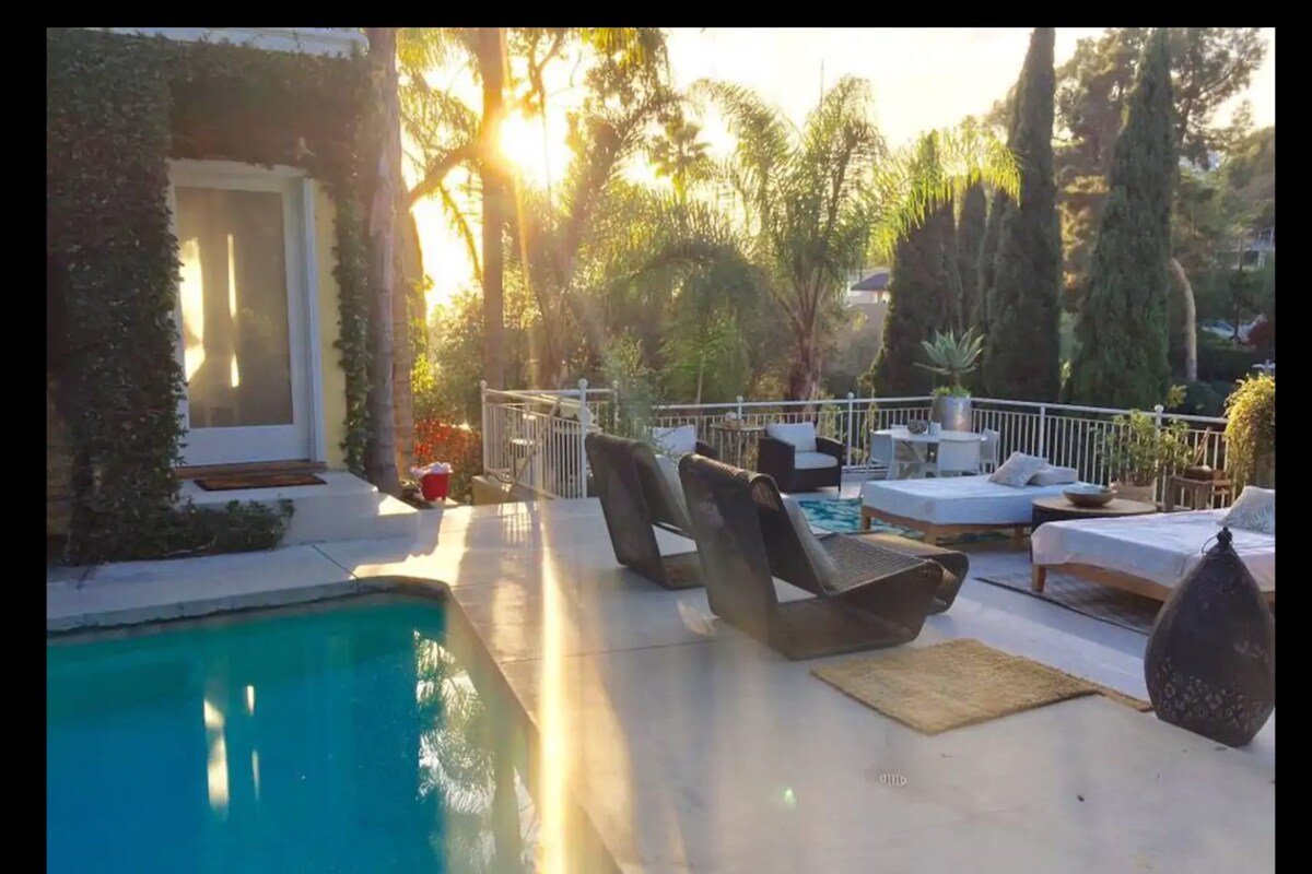 Private 3 Villa Compound ~ Hollywood Hills ~ POOL gallery image 5