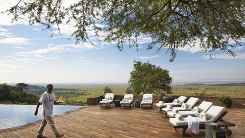 Singita Sasakwa Lodge - Poolside