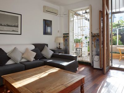 Villa en la playa, patio y bbq. Cabanyal