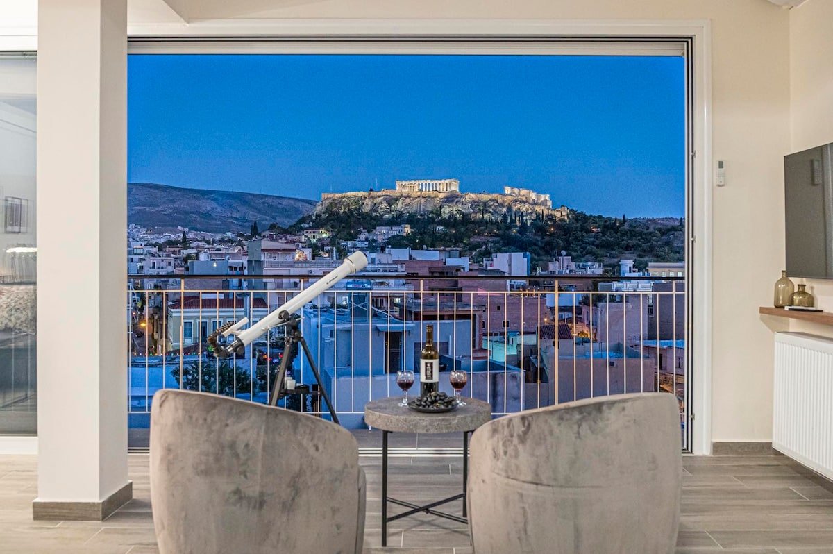 Πολυτελές διαμέρισμα με θέα Ακρόπολη στο κέντρο gallery image 2