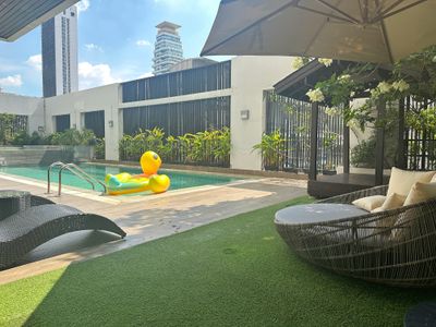 260m² 4BR/EmSphere/BTS Phrom Phong Asok/Pool GYM