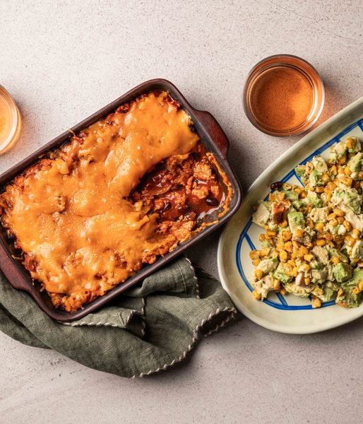 Photo of Boschendal’s Mexican Chicken Cottage Pie