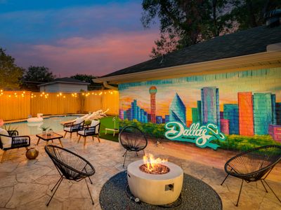 FIFA-Ready Dallas Oasis • Pool, Hot Tub, Firepit