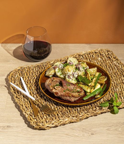Photo of Lamb Chops & Niçoise-style Potatoes