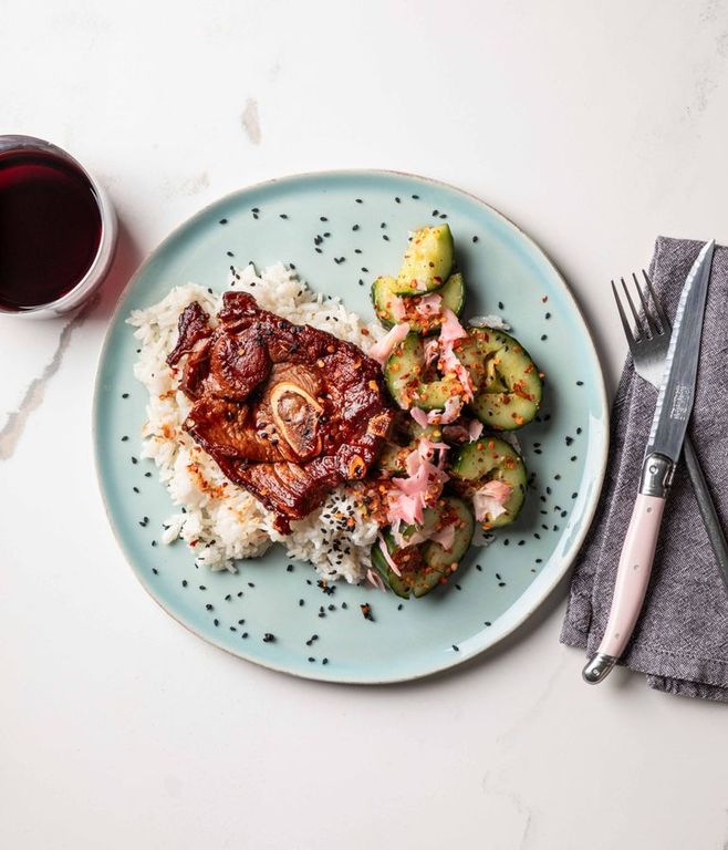 Photo of Delheim’s Gochujang Lamb Chop