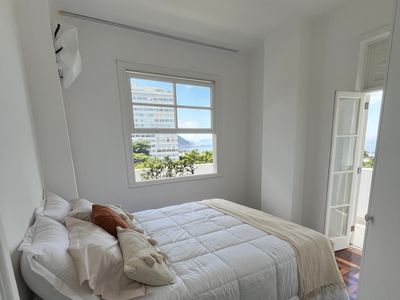 Vista Mar e Pé na areia Copacabana