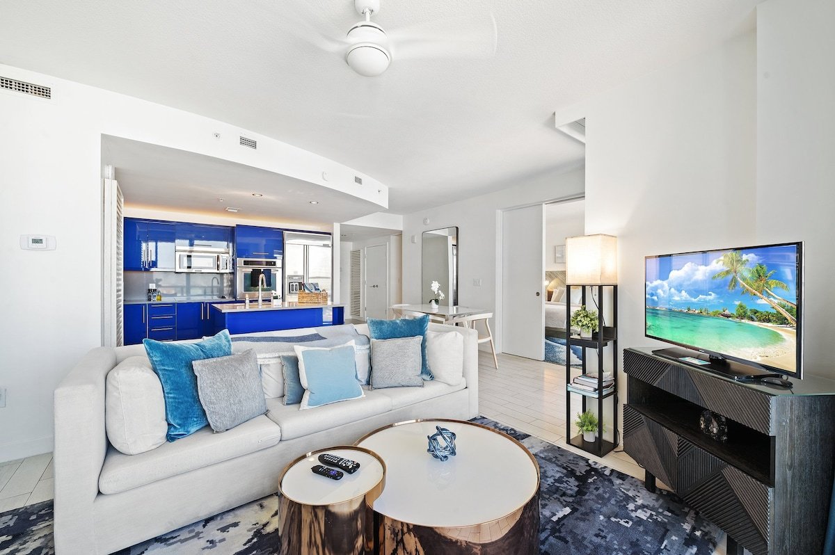 21st Floor w/ Ocean View – Resort Access: 2BR 2BA gallery image 4