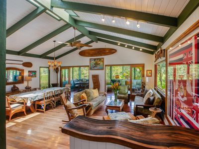 Hanalei Happy Place, Walk to Beach! TVNC #1158